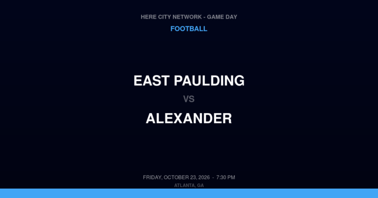 East Paulding 45, Alexander 13