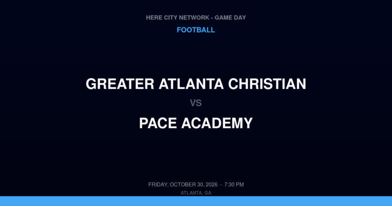 Greater Atlanta Christian at Pace Academy