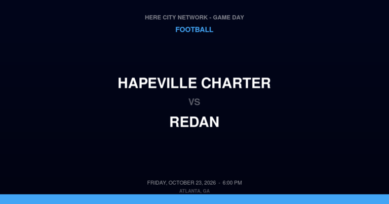 Hapeville Charter 45, Redan 0