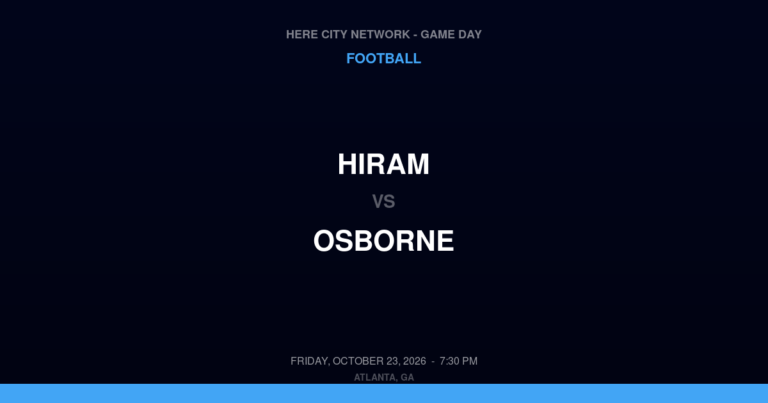 Hiram 28, Osborne 24