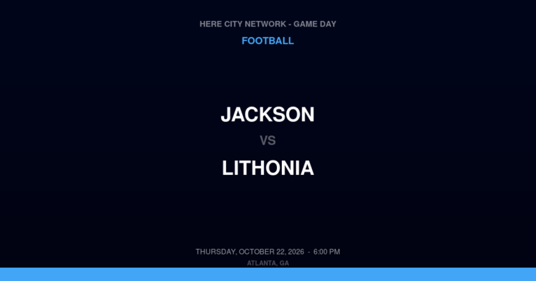Jackson 12, Lithonia 35