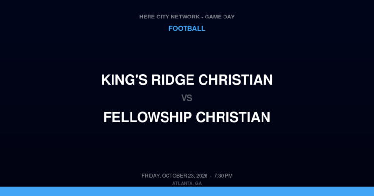 King's Ridge Christian 7, Fellowship Christian 38