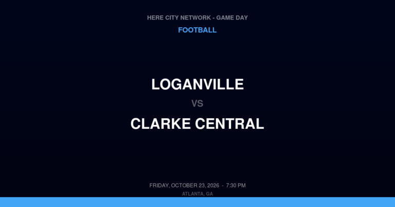 Loganville 13, Clarke Central 40