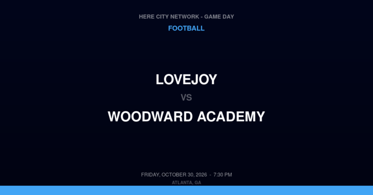 Lovejoy at Woodward Academy