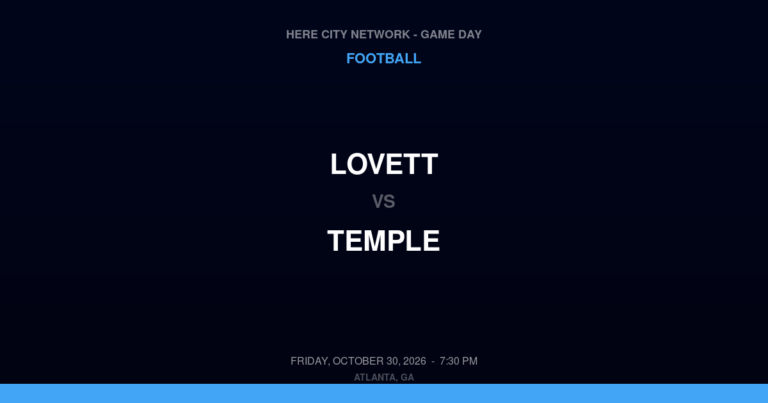 Lovett at Temple