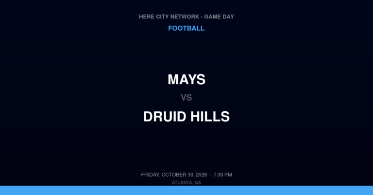 Mays at Druid Hills