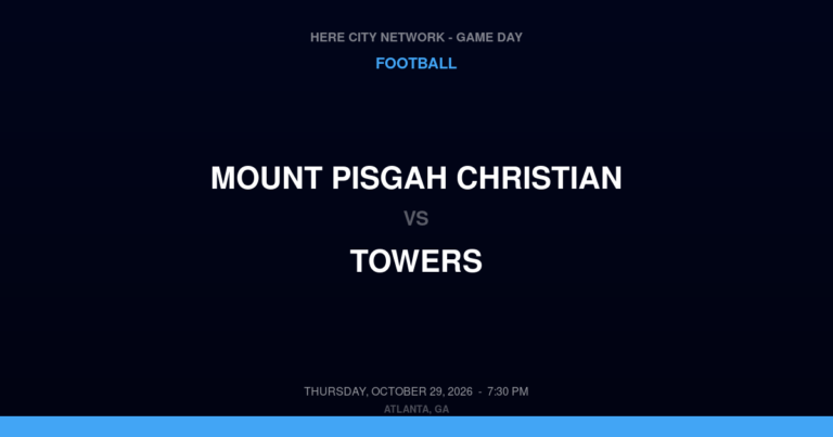Mount Pisgah Christian at Towers