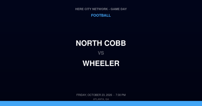 North Cobb 56, Wheeler 14