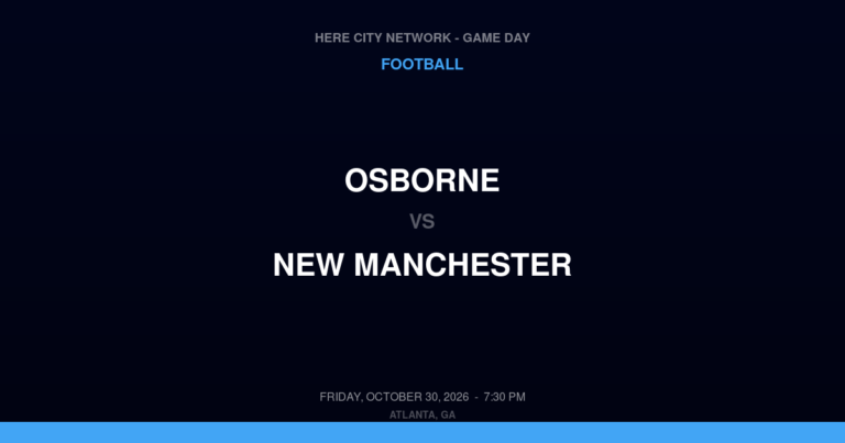 Osborne at New Manchester