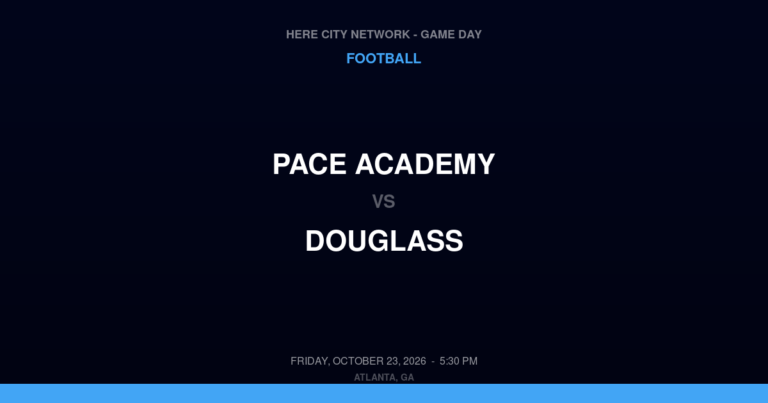 Pace Academy 19, Douglass 50