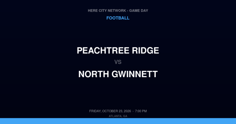 Peachtree Ridge 18, North Gwinnett 39
