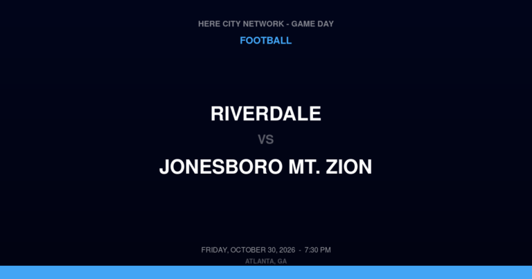 Riverdale at Jonesboro Mt. Zion