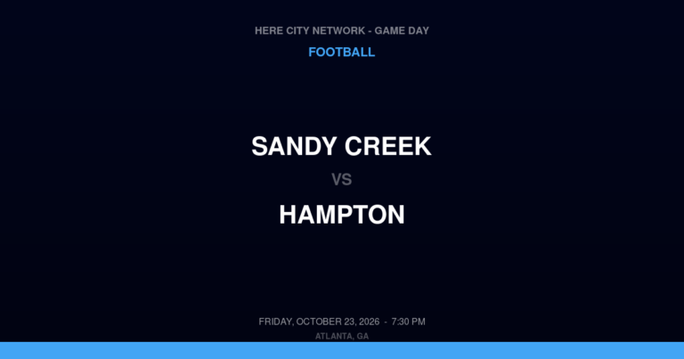 Sandy Creek 34, Hampton 7