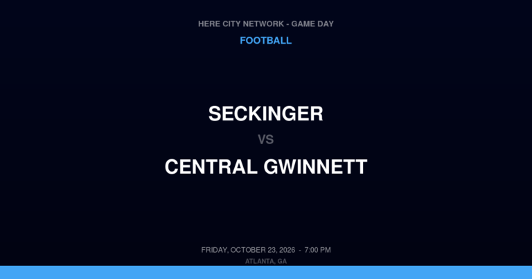 Seckinger 21, Central Gwinnett 34