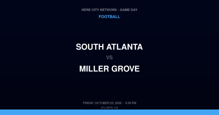 South Atlanta 14, Miller Grove 24