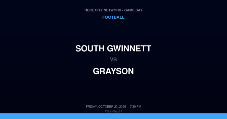 South Gwinnett 0, Grayson 52