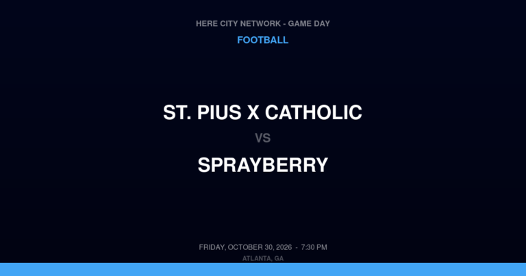 St. Pius X Catholic at Sprayberry