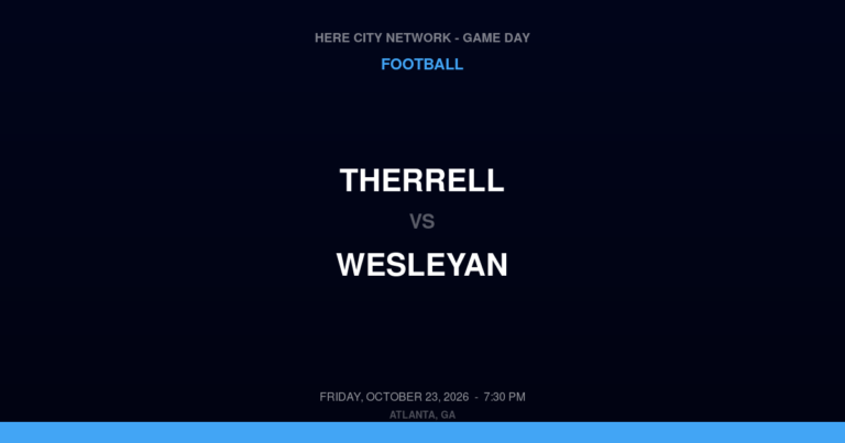 Therrell 14, Wesleyan 18