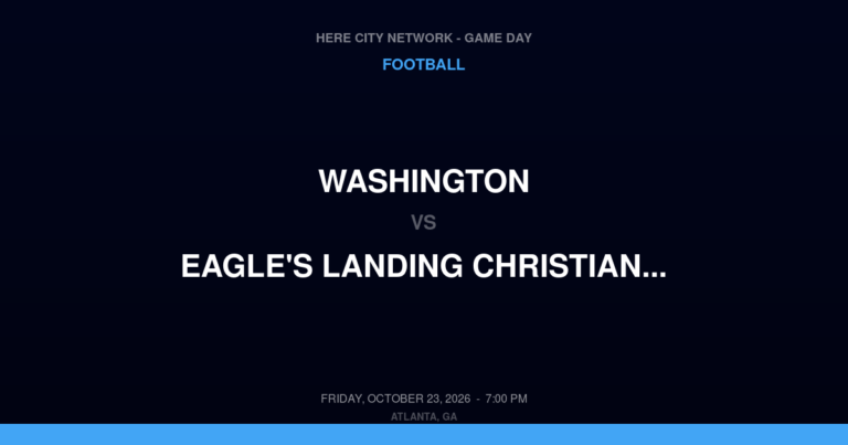 Washington 6, Eagle's Landing Christian Academy 50