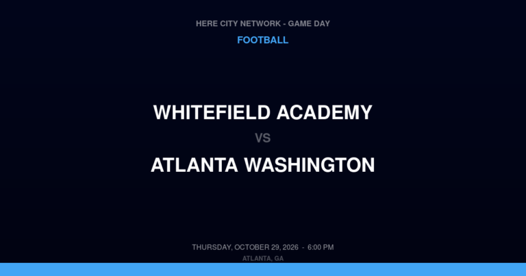 Whitefield Academy at Atlanta Washington